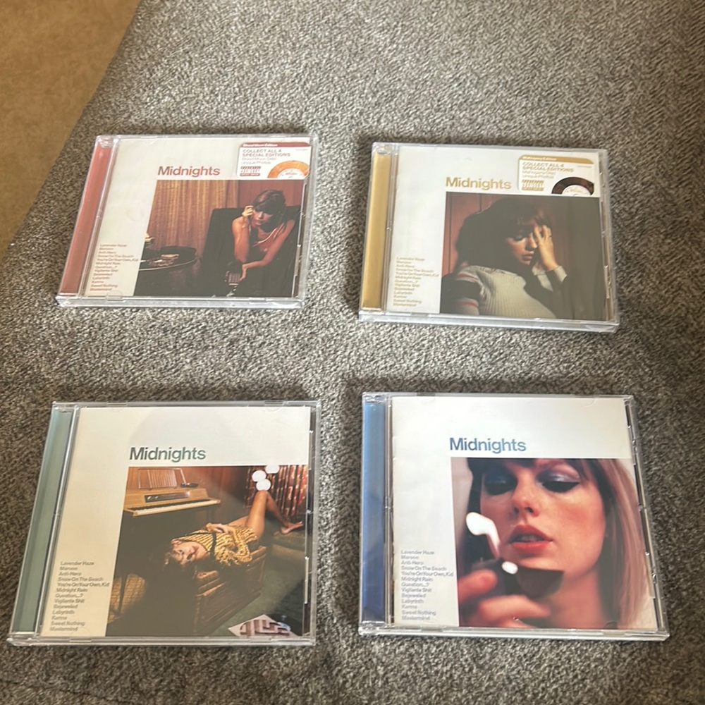 Taylor Swift Midnights CDs